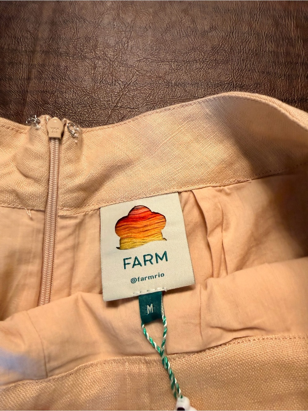 Farm Rio Tan Shorts - Picture 3 of 4